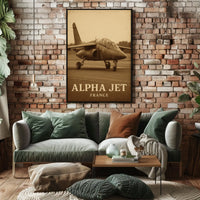 Alpha Jet France Poster