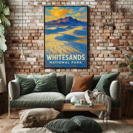 White Sands National Park Poster