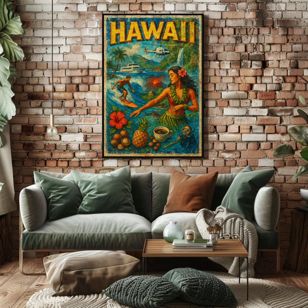 Hawaii Adventure Poster