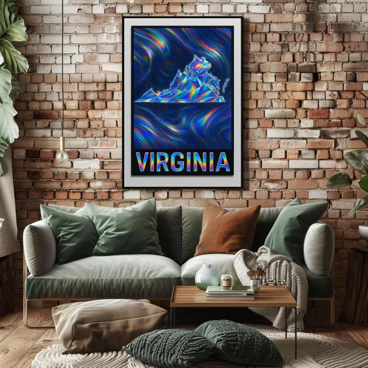 Virginia In Prism Poster