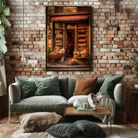 Charming Bakery Facade Poster