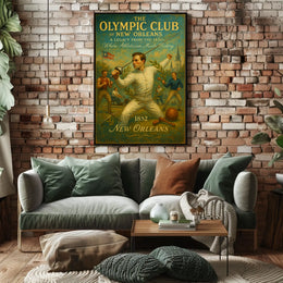 The Olympic Club Of New Orleans Poster