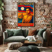 Lao People's Democratic Republic Poster