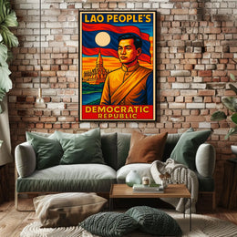 Lao People's Democratic Republic Poster