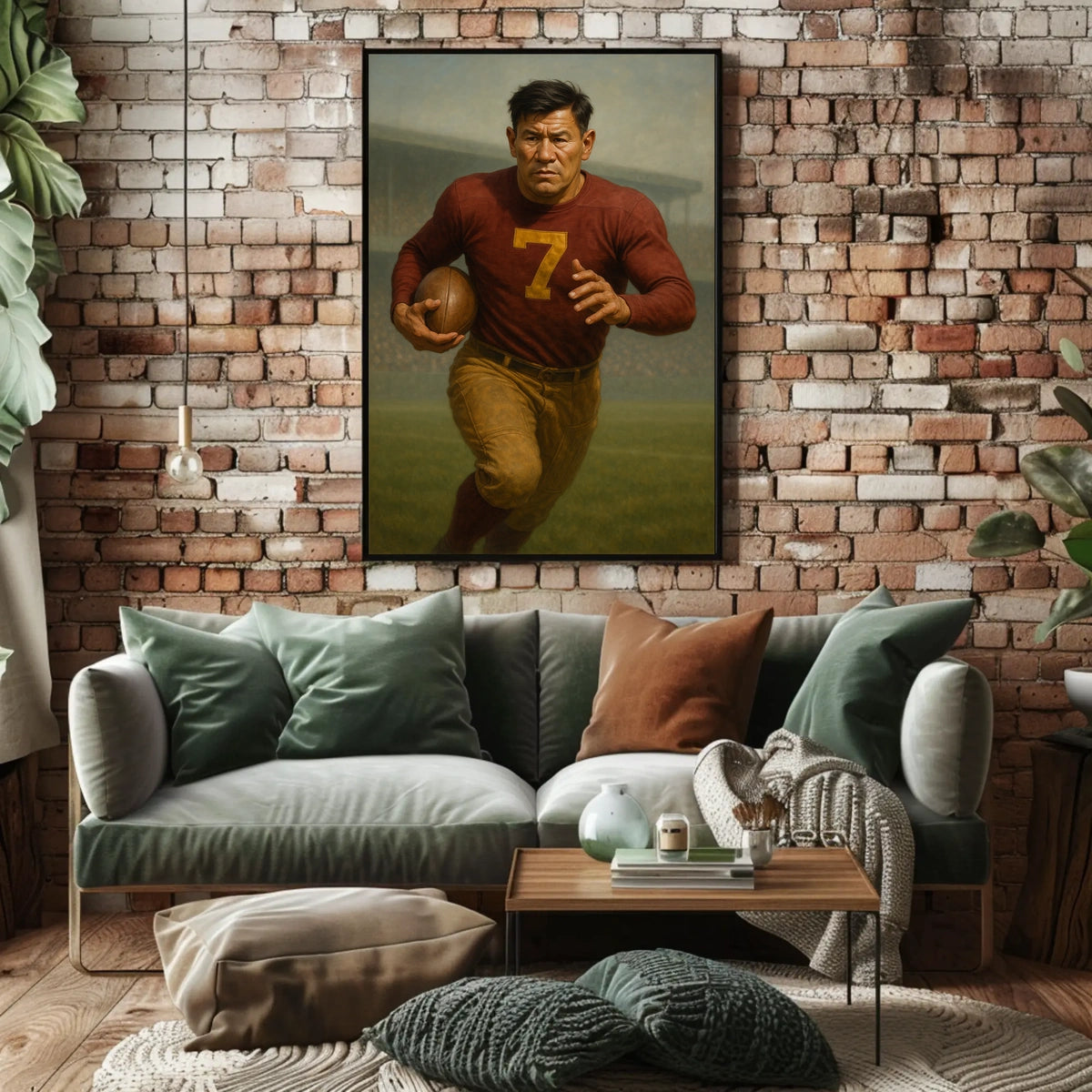 The Legendary Athlete Poster