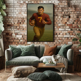 The Legendary Athlete Poster