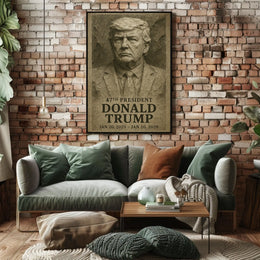 Donald Trump 47Th President Poster