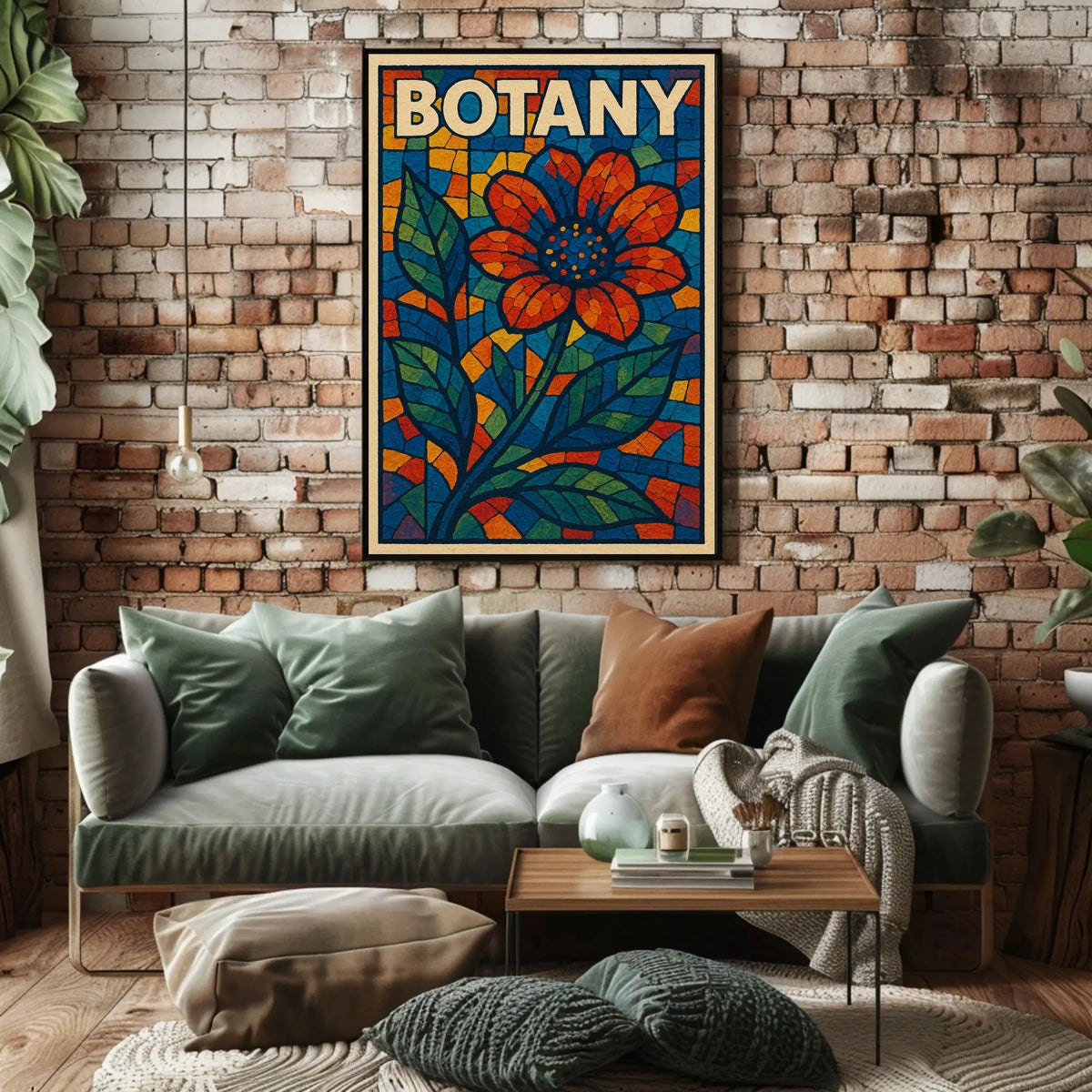 Vibrant Botany Poster