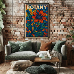 Vibrant Botany Poster