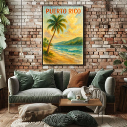 Puerto Rico Paradise Poster