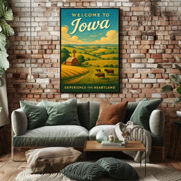 Welcome to Iowa Poster
