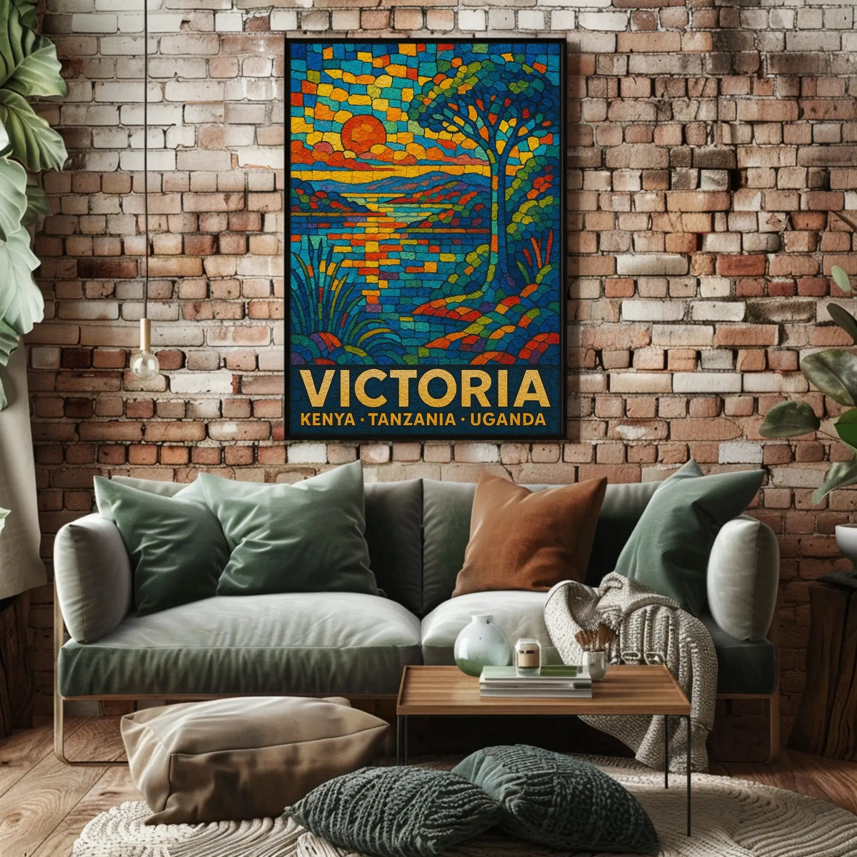 Victoria A Vibrant Landscape Poster