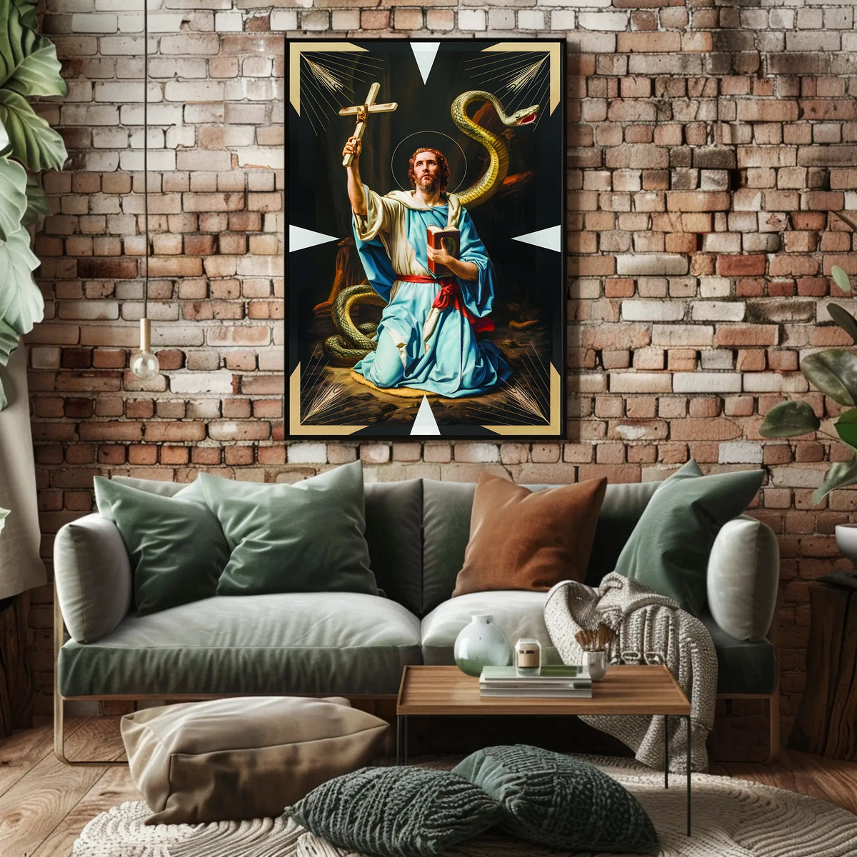 The Serpent and the Saint Poster