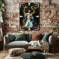 The Serpent and the Saint Poster