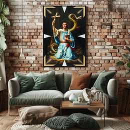 The Serpent and the Saint Poster