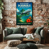 Hawaii Adventure Travel Poster