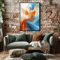 Abstract Fluid Dynamics Abstract Poster PosterGoat