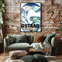 Gstaad Winter Sports Poster
