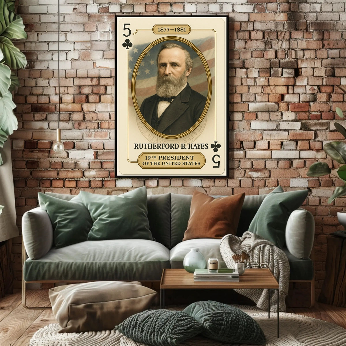 Hayes 19th President Poster