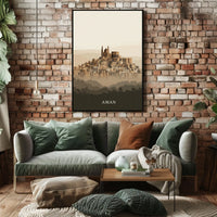 Aman A Tranquil Cityscape Poster