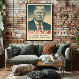 Donald Trump 47Th President Poster