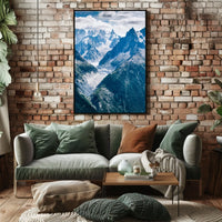 Majestic Mountain Range Poster