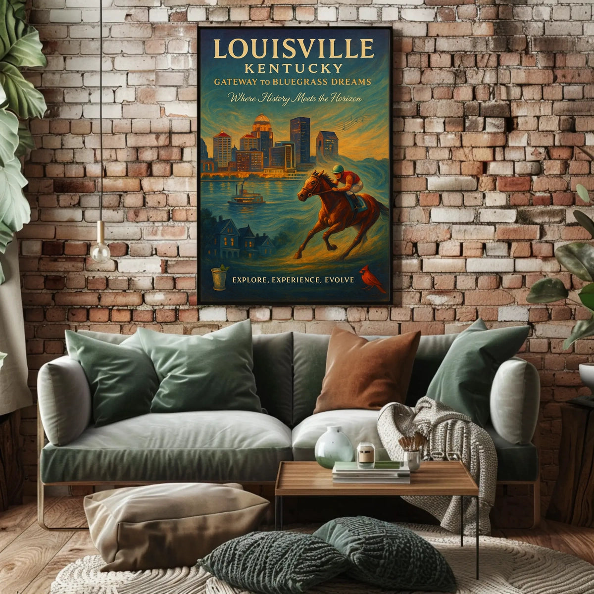 Louisville Gateway to Bluegrass Dreams Poster