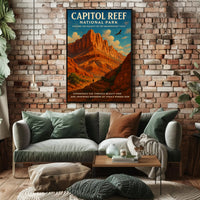 Capitol Reef National Park Poster PosterGoat