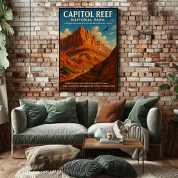 Capitol Reef National Park Poster PosterGoat