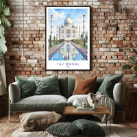 Taj Mahal Poster PosterGoat