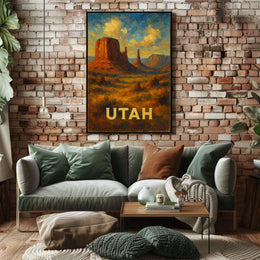 Utah Landscape Poster