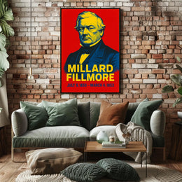 Millard Fillmore 13Th President Poster