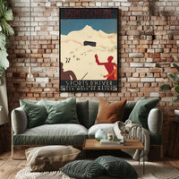 Montgenèvre Winter Sports Poster