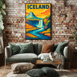 Icelandic Landscapes Poster