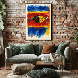 Abstract Expression Abstract Poster