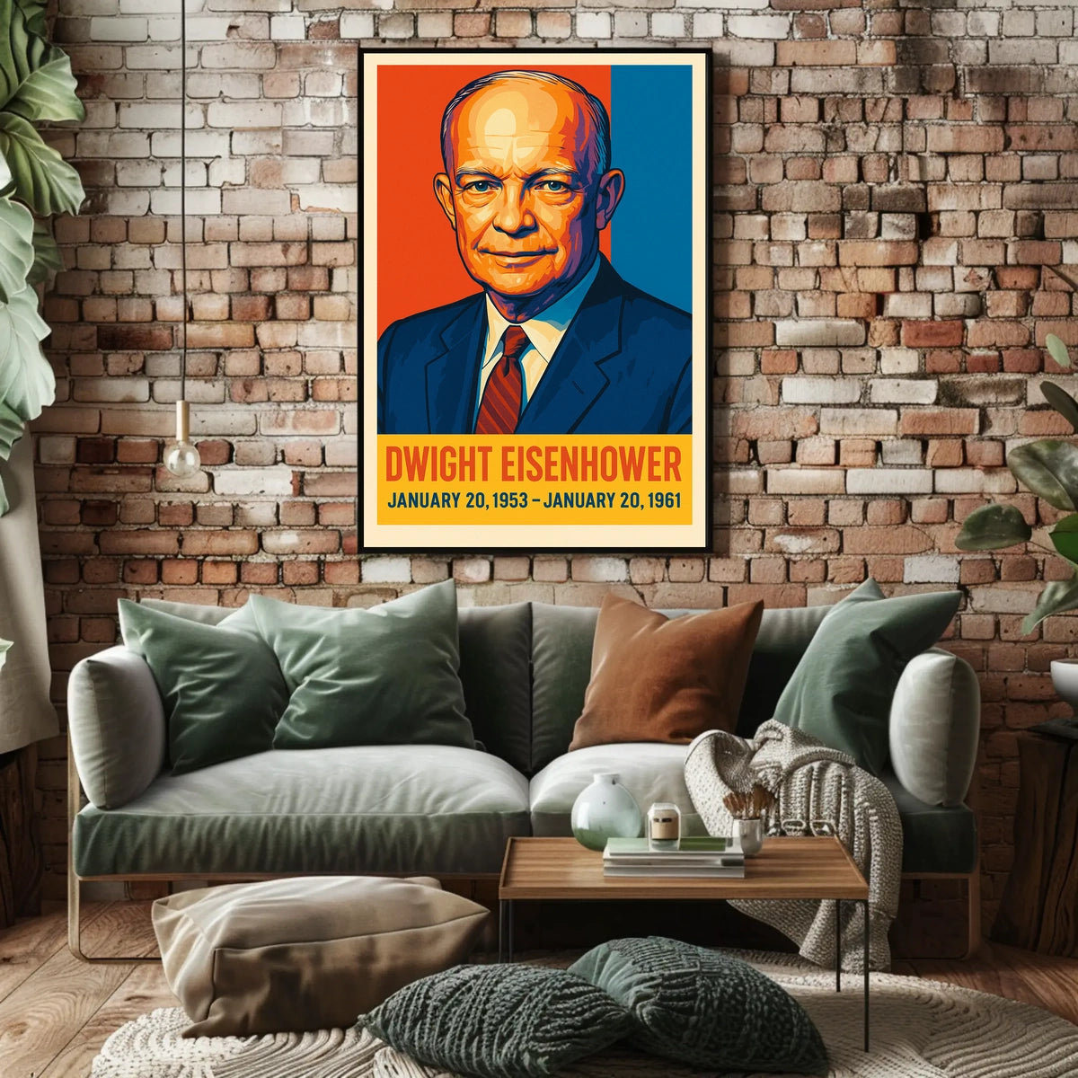 Dwight Eisenhower Presidential Tenure Poster