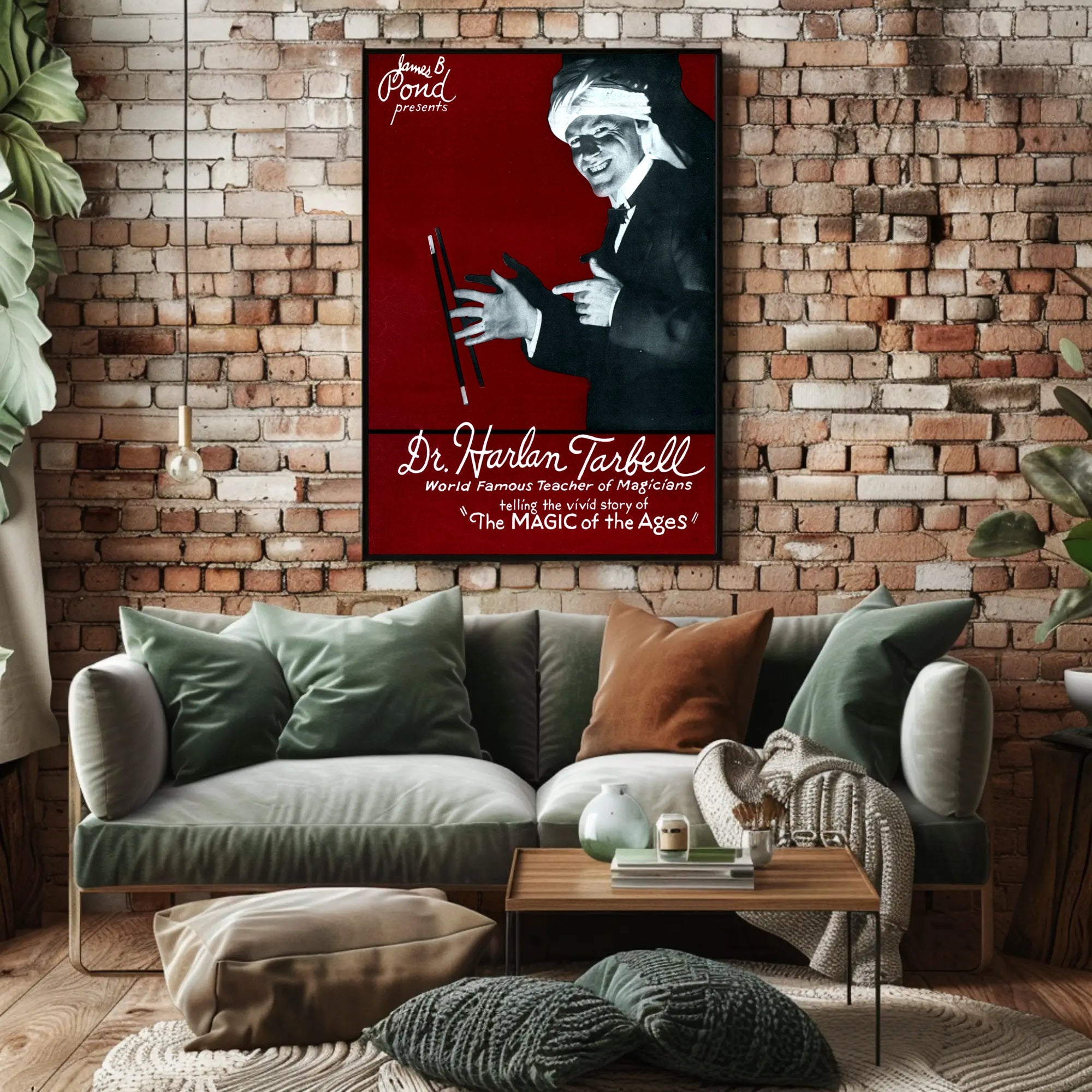 The Magic of Dr. Harlan Tarbell Heritage Poster