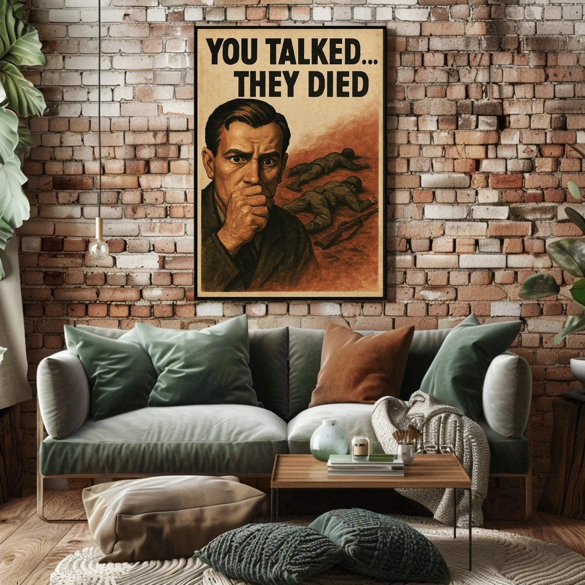 You Talked... They Died Poster