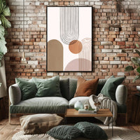 Abstract Harmony Poster