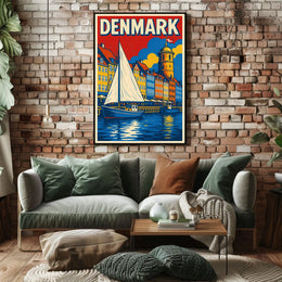 Scenic Denmark Poster