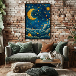 Celestial Dreams William Morris Art Poster