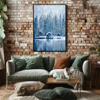 Crested Bird In The Wild Poster