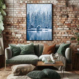 Crested Bird In The Wild Poster