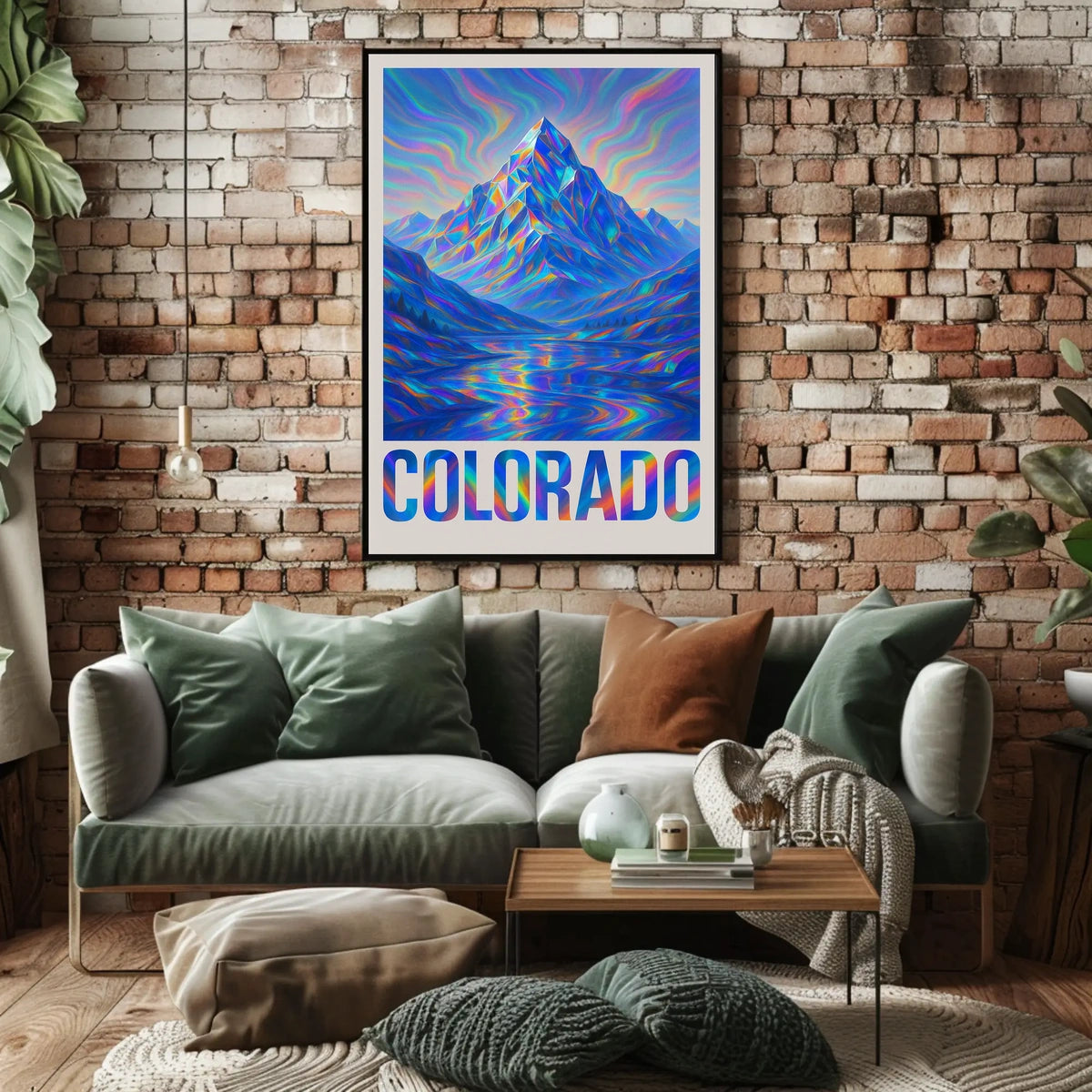 Colorado Mountain Vista Poster