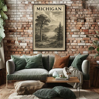 Scenic Michigan Poster