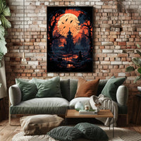 Haunted Mansion Under The Blood Moon Poster