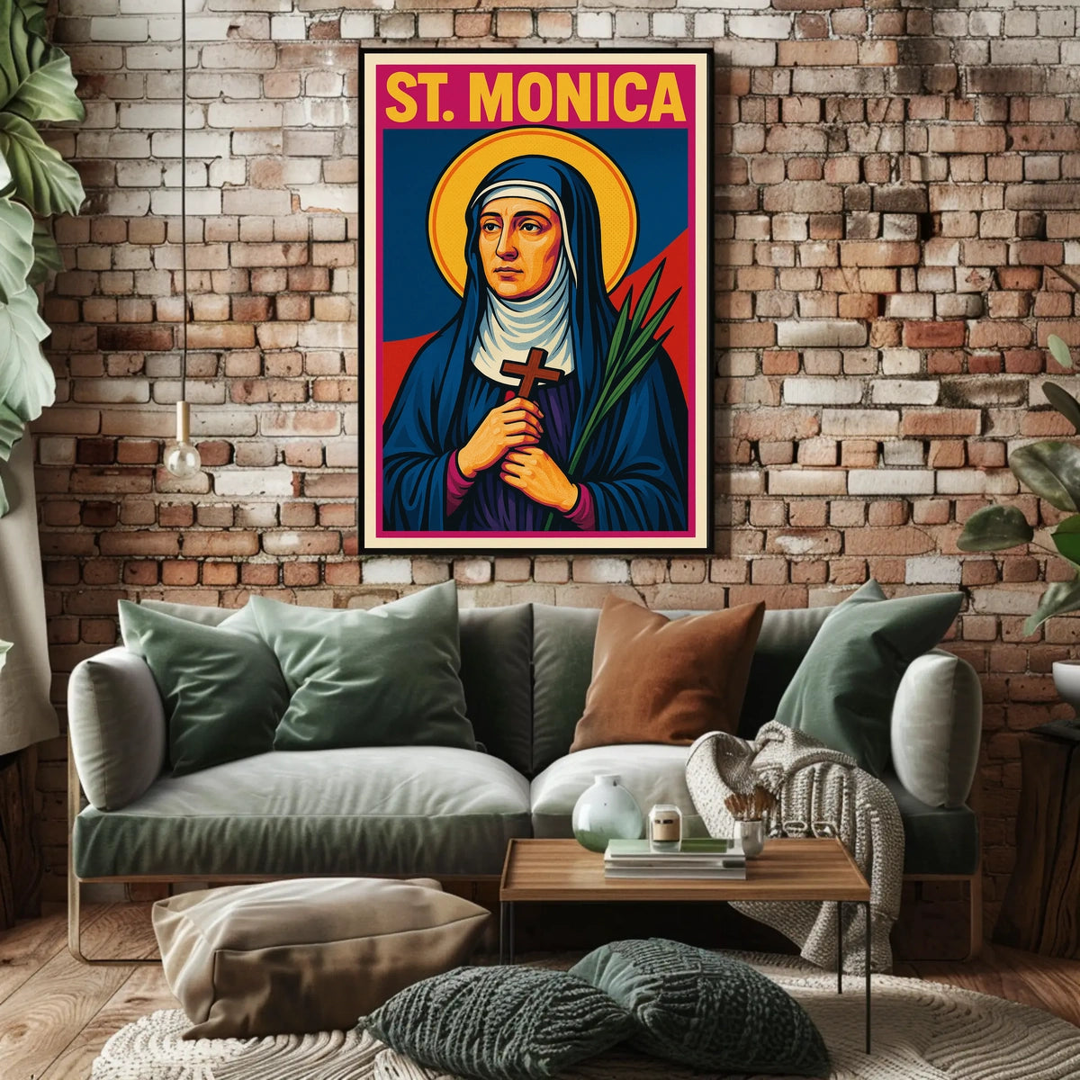 St. Monica Poster