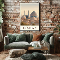 Isfahan Architectural Beauty Poster