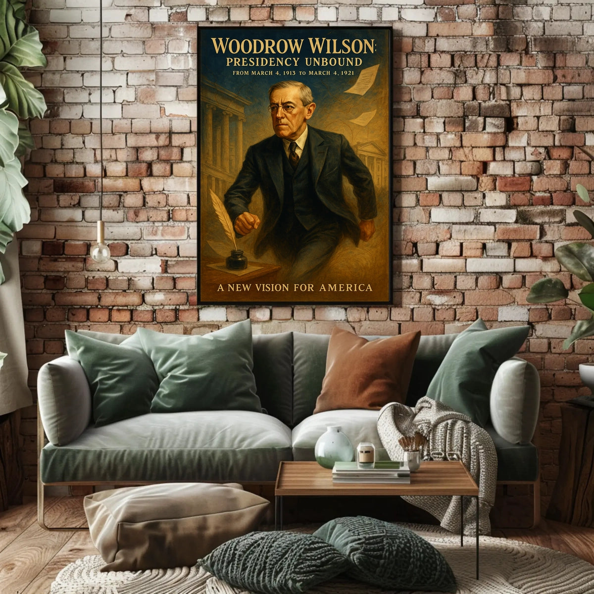 Woodrow Wilson Presidency Unbound Poster