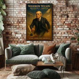 Woodrow Wilson Presidency Unbound Poster